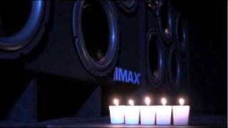 IMAX Loudspeakers Blow Out Candles [upl. by Ludovico]