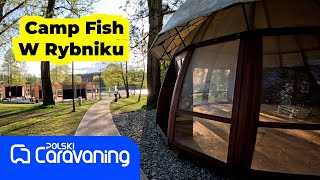 Nowo otwarty kemping Camp Fish w Rybniku [upl. by Trill]