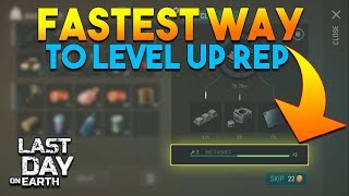 FASTEST WAY TO LEVEL UP RECYCLE REPUTATION  LAST DAY ON EARTH CRAFT AND ZOMBIE [upl. by Huber125]