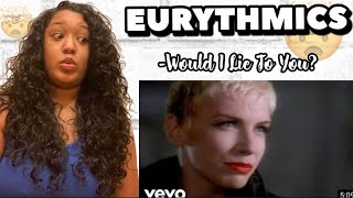 EURYTHMICS ANNIE LENNOX DAVE STEWART  WOULD I LIE TO YOU REACTION [upl. by Nica]