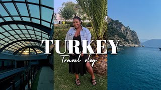 TURKEY HOLIDAY VLOG  FLYING TO DALAMAN BOAT TRIPS NIGHTS OUT amp TURKISH BATHS TRAVEL VLOG 02 [upl. by Aicenert913]