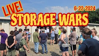 LIVE Storage Wars AUCTION With 22 ABANDONED Storage Units [upl. by Koller]