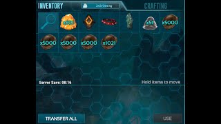 GET 10000  PLUS CHITIN  Ark mobile [upl. by Razatlab]