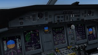 Majestic Software Dash 8 Q400 inflight Cockpit FSX [upl. by Tatia]