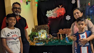 Home Crib Ideas  VLOG 5  Pulkoodu പുൽക്കൂട്  Nativity scene  Fr Albin Elamthuruthiyil [upl. by Nirret]