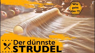 Ungarns bestgehütetes Geheimnis Der DÜNNSTE Strudelteig der Welt [upl. by Salakcin]