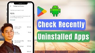 How to Check Recently Uninstalled Apps on Android [upl. by Htebazle]