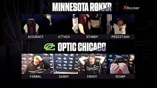 OPTIC CHICAGO  WORST CHOKE OF ALL TIME VS ROKKR  ACCURACY [upl. by Nnaed]