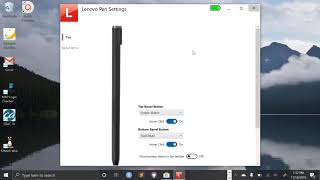 Installing Lenovo Pen Settings and Configuring Your Pen [upl. by Rabin]