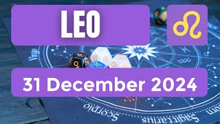 Leo horoscope  Leo Horoscope for Today 31 December 2024 [upl. by Oiramal]