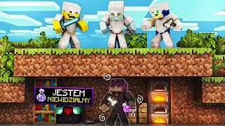 MINECRAFT MANHUNT ale gdy kucam JESTEM NIEWIDZIALNY [upl. by Okihcas]