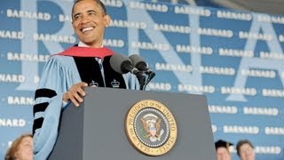 Barnard College Commencement 2012 Keynote Address by Barack Obama President of the United States [upl. by Cobb]