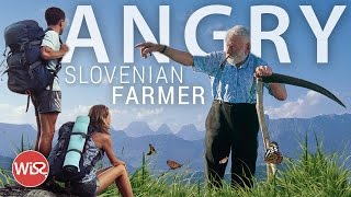 Slovenian farmer vs Hikers  đź‡¸đź‡®đźšś [upl. by Nwahsan]