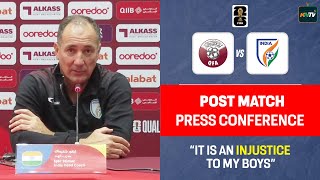 Qatar Vs India  Igor Stimacs Post match Press Conference  FIFA World Cup 2026 Qualifiers [upl. by Evangelia]