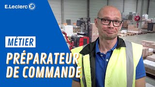 Nicolas  préparateur de commande  Nos métiers 👨‍💼👷‍♀️  ELECLERC [upl. by Niroc578]