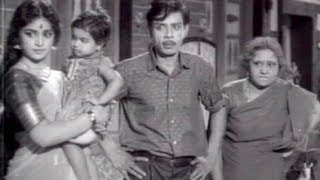 Nagesh MRRadha Comedy  Chithi Tamil Movie Scene [upl. by Gessner]