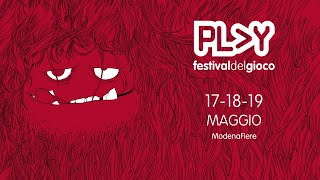 Play  Festival del Gioco torna il 171819 Maggio 2024 [upl. by Keefer]