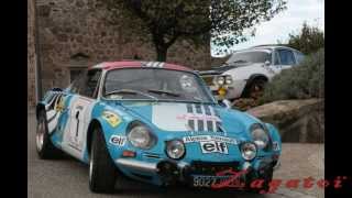 Alpine A110 Corse 1973 et JP NICOLAS [upl. by Demmer]