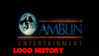 Amblin Entertainment Logo History 297 [upl. by Adniled]