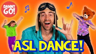 Talking With My Body 🤟🏼  Sign Language Dance  ASL For Kids  Danny Go Songs For Kids [upl. by Mady518]