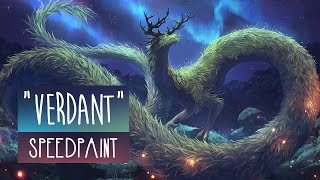 Verdant  SPEEDPAINT  Photoshop CC [upl. by Hadeis]