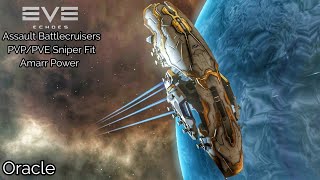 EVE Echoes Assault Battlecruiser  Oracle T8  PVPPVE Sniper Fit  Storyline Missions Amarr Power [upl. by Einitsed]