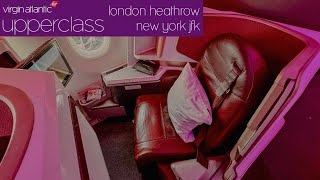 Trip Report Virgin Atlantic Upper Class  Airbus A350  LHRJFK [upl. by Enneles393]