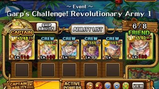 OPTC Garp Challenge Revolutionary Army 1 PsyInt [upl. by Bea]