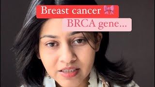 Breast cancer journey BRCA gene😮 snehakasafar [upl. by Alleinnad368]