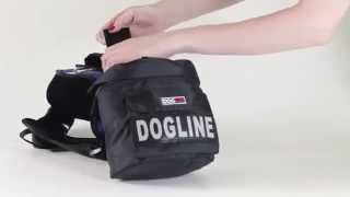 Dogline Unimax multi purpose harness bag attachment [upl. by Kcirdnekal]