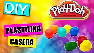 Como Hacer Plastilina Casera o Play doh  Manualidades para Niños  Experimentos Caseros [upl. by Grannia]