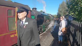 NYMR steam railway steam gala 2024 [upl. by Arahsat187]