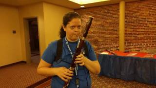 The Rite of Spring on minibassoon [upl. by Crista]