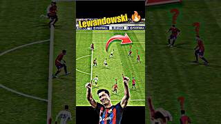 Lewandowski  Lewandowski best goal  Lewandowski epic goal  pesmobile efootball shorts pes [upl. by Aneert]