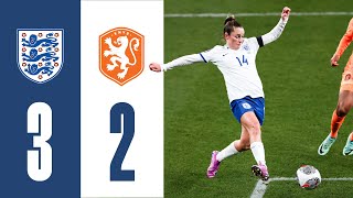 England 32 Netherlands  Lionesses Complete INCREDIBLE Second Half Comeback  Highlights [upl. by Ibrek]