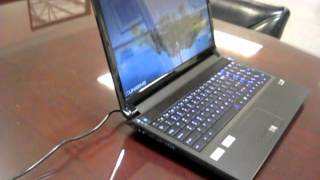 Prostar Clevo P150EM Gaming Laptop Video Review Compare to Sager NP9150 [upl. by Lahcar]