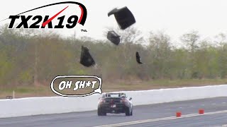 Honda quotSupra” BLOWS roof into PIECES  TX2K19 Day 1 [upl. by Aleafar]