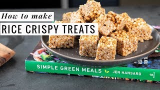 How to make Healthyish Rice Crispy Treats [upl. by Gadmon268]