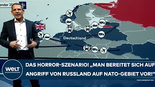 PUTINS KRIEG quotMan bereitet sich auf Angriff von Russland auf NATOGebiet vorquot Das HorrorSzenario [upl. by Acihsay]