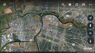 Sacramento River Bank Fishing Spots for Stripers Salmon Shad [upl. by Yaja]