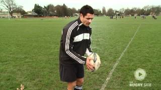 Dan Carter Rugby Drop Kick Restarts [upl. by Forester]