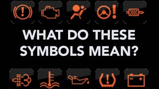 Dashboard Warning Lights Explained What They Mean amp How to Fix Them Full List [upl. by Alyakem]