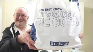 Too Good To Go Greggs Surprise Bag [upl. by Akiner]