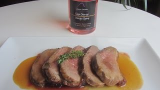 Canard au sirop de cuberdon à lorange [upl. by Yregram]