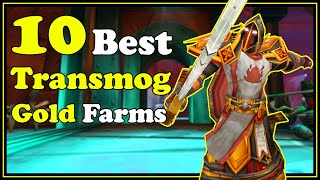 10 Best Transmog Gold Farms In WoW Shadowlands Gold Making [upl. by Theadora685]