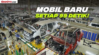 MOMENT LANGKA LIHAT LANGSUNG PRODUKSI TOYOTA YARIS CROSS DI PABRIKNYA WAJIB TONTON  GridOto [upl. by Carolee]