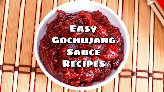 Easy Halal Gochujang Sauce RecipesKorean Chilli Paste Homemade Chilli Paste With Local Ingredients [upl. by Lorne671]