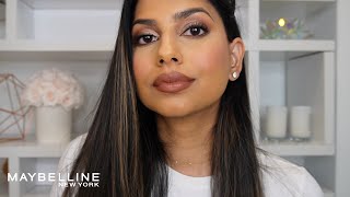 Everyday Makeup Tutorial For Brown Skin ft Arshia Moorjani  Maybelline [upl. by Doralynne]