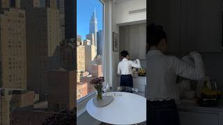 A 9 to 5 work day living in NYC nycvlog 9to5 nycapartment aesthetic dayinmylife [upl. by Ayerhs618]