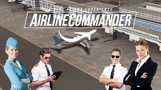 Airline Commander  Full tutorial first time Gameplay [upl. by Kory697]